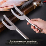 CLEAN FISH™ - Cuchillo para Pescado 3 en 1